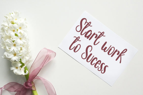 Morning Santana Font PNG with transparent background - Preview 3