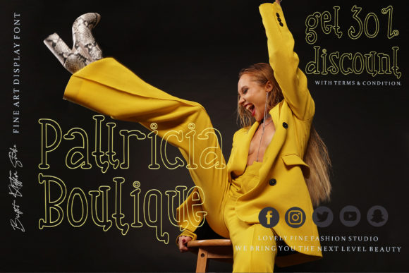 Sallsburgg Font PNG with transparent background - Preview 5