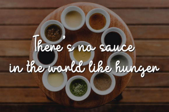 Salty Sauce Font PNG with transparent background - Preview 2