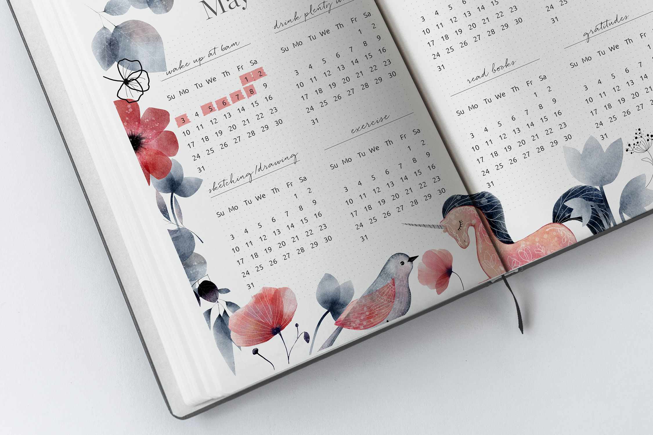 Watercolor Whimsical Spring Collection - photo 8