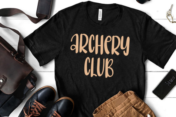 Archery Font - Preview 3