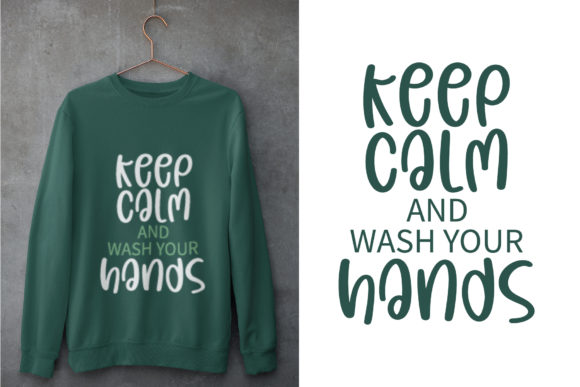 Keep Calm Font PNG with transparent background - Preview 4