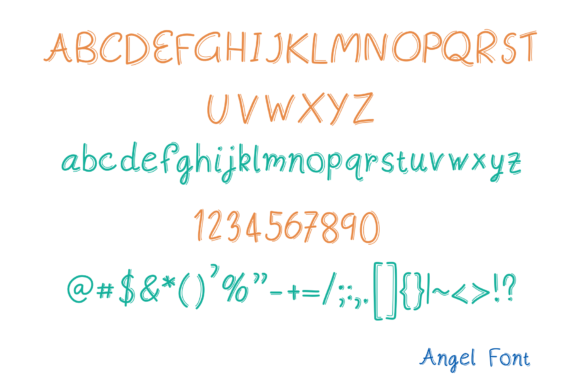 Angel Font - Preview 3