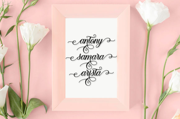 Arshinta Kirania Font - Preview 3