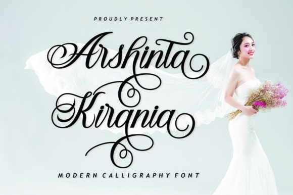 Arshinta Kirania Font - Preview 4