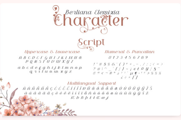 Berliana Elemixia Font - Preview 4