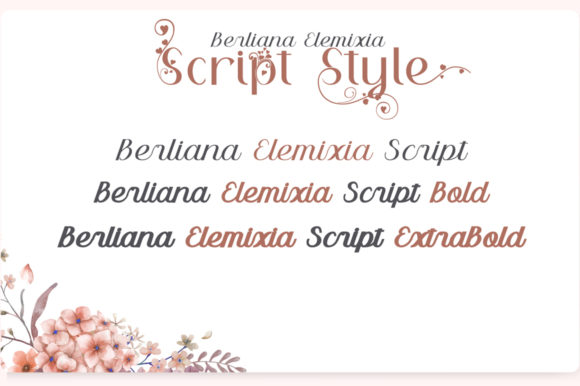 Berliana Elemixia Font - Preview 6