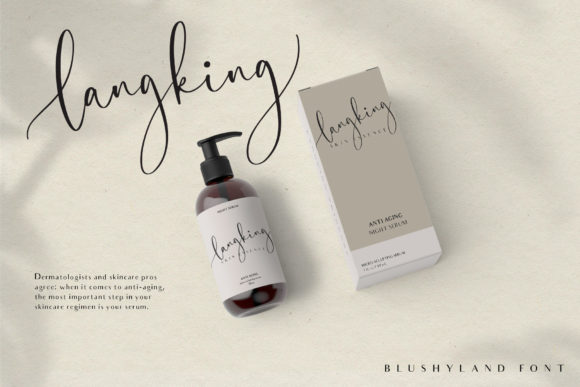 Blushyland Font - Preview 1