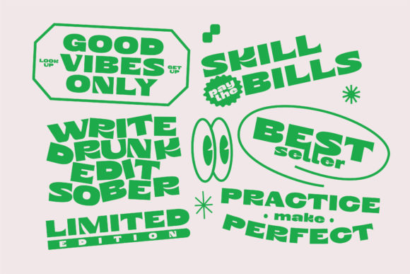 Bread Toast Font - Preview 1