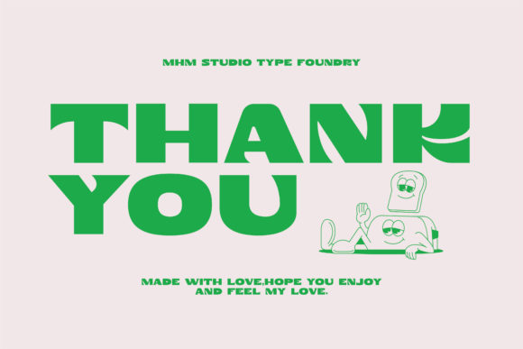 Bread Toast Font - Preview 4