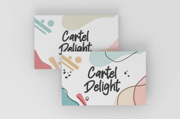 Cartel Delight Font - Preview 1