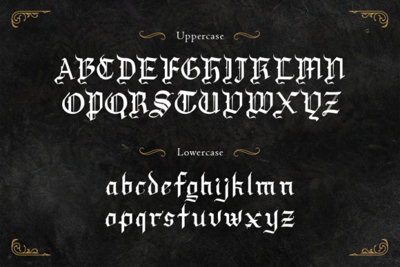 Draculie Font - Preview 1