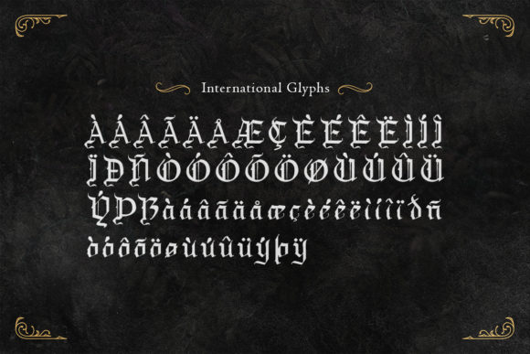 Draculie Font - Preview 3