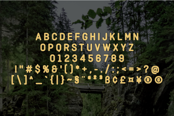 Enrinco Font - Preview 1