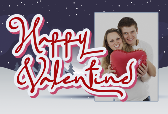 Father Christmas Font - Preview 2