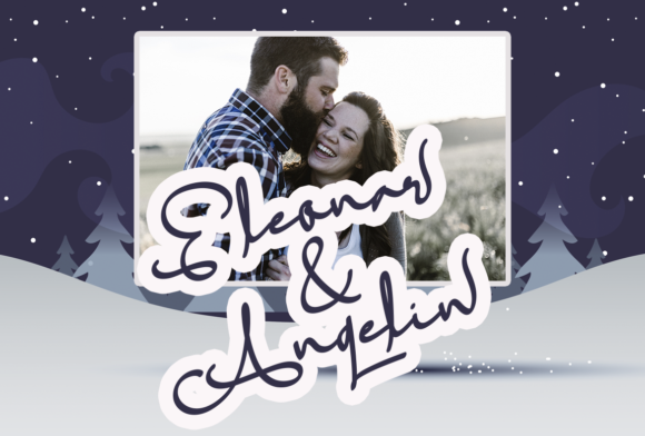 Father Christmas Font - Preview 3