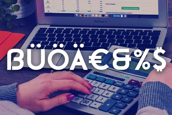 Finance Font - Preview 1