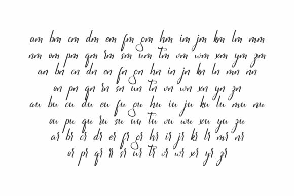 Flowering Font - Preview 4