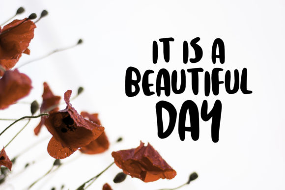 Flowery Font - Preview 3