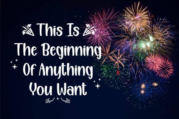 Happy New Year Party Font - Preview 5