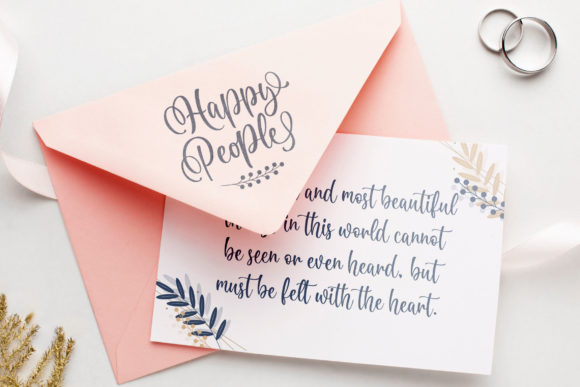 Happy People Font - Preview 3