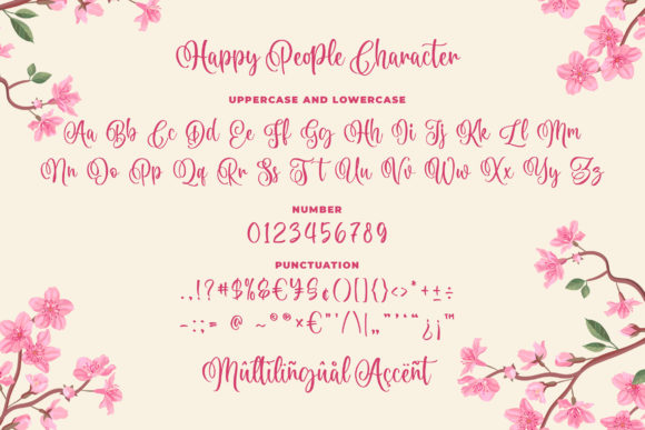 Happy People Font - Preview 6