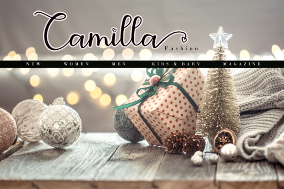 Janiella Font PNG with transparent background - Preview 3