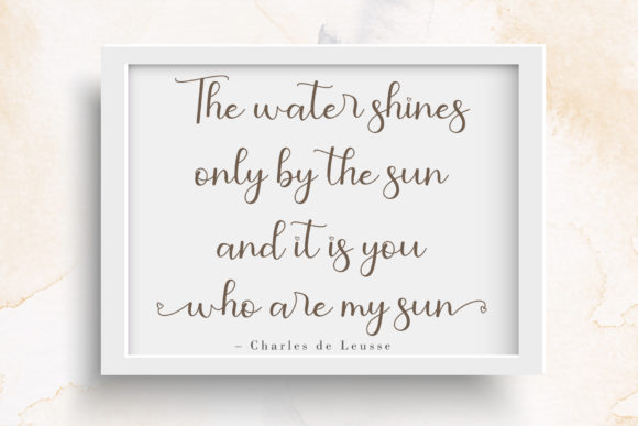 Janiella Font PNG with transparent background - Preview 6