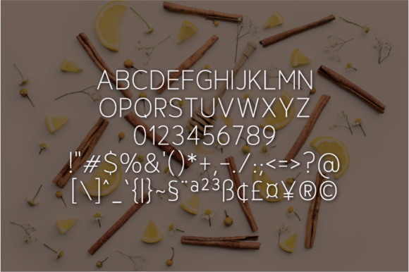 Lemoutn Font PNG with transparent background - Preview 1