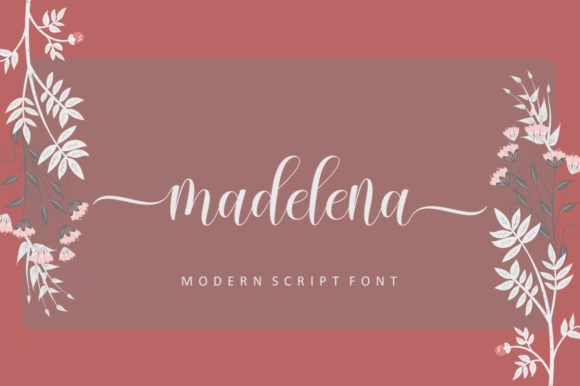 Madelena Font PNG with transparent background - Preview 3