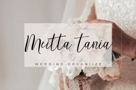 Mellisa Font PNG with transparent background - Preview 3