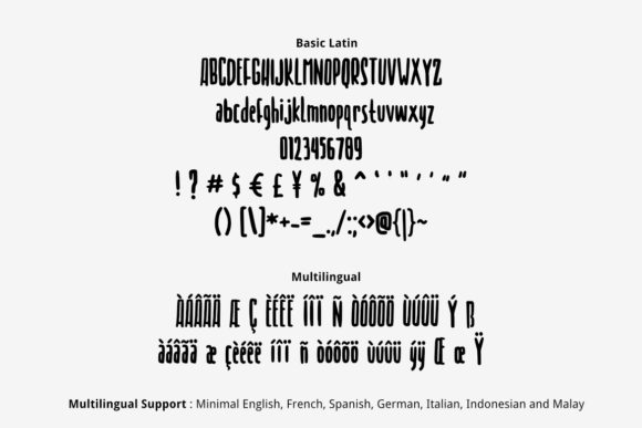 Mie Goreng Font PNG with transparent background - Preview 1