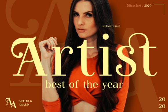 Miraclest Font font preview - 2