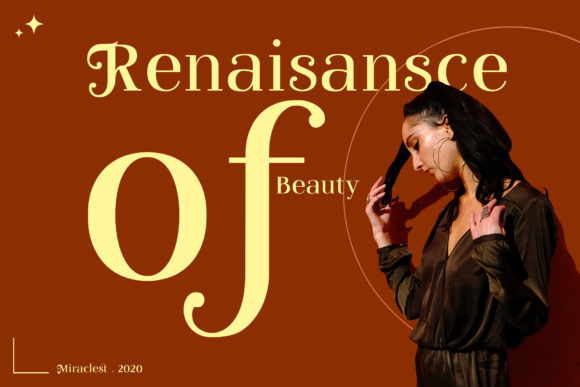 Miraclest Font font preview - 6