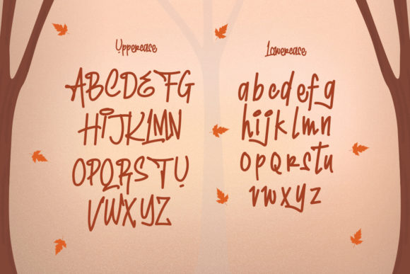 My Fox Font PNG with transparent background - Preview 1