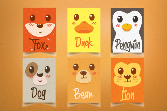 My Fox Font PNG with transparent background - Preview 4