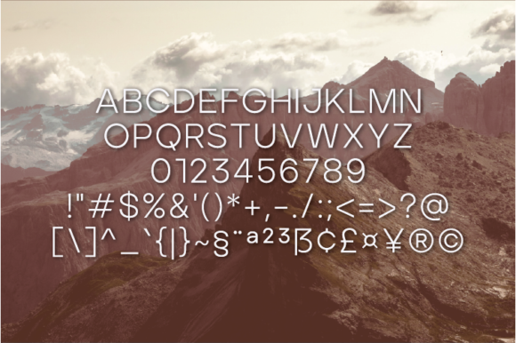 Navala Font PNG with transparent background - Preview 1