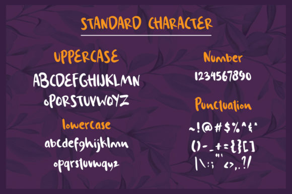 Pawyer Font PNG with transparent background - Preview 1