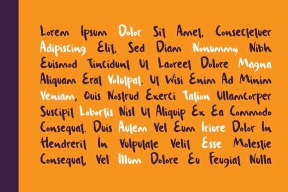 Pawyer Font PNG with transparent background - Preview 3
