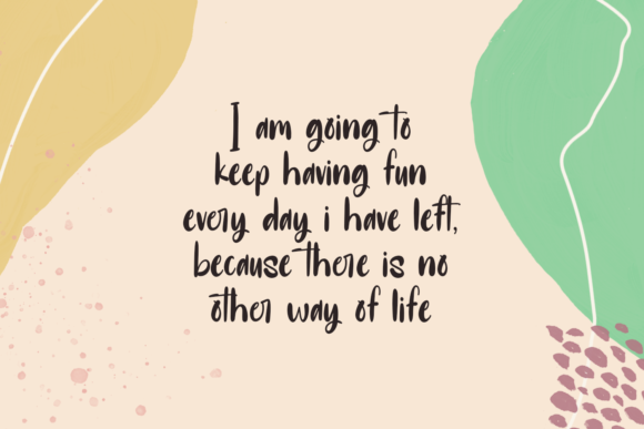 Saturday Hustle Font PNG with transparent background - Preview 3