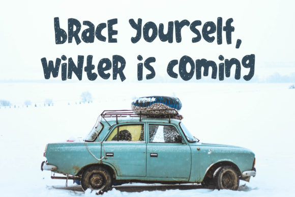 Sketchy in Snow Font font preview - 1