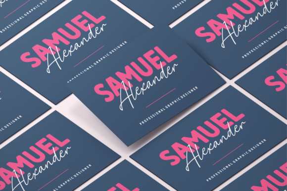 Adjective Pairs Font - Preview 2