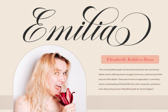 Bargiery Font - Preview 1