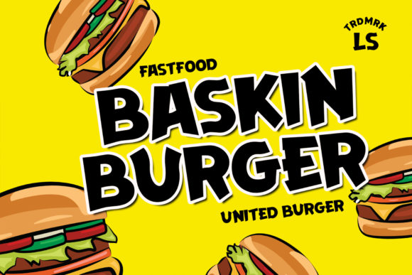 Baskin Bucks Font - Preview 2