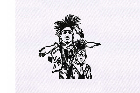 Chief & His Son Design
