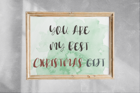 Christmas Gift Font - Preview 4