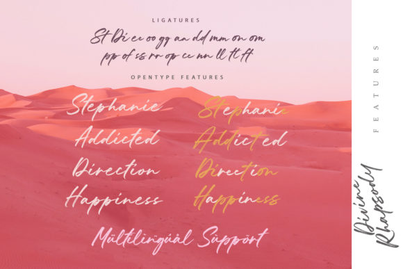 Divine Rhapsody Font - Preview 5