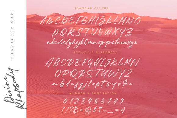 Divine Rhapsody Font - Preview 6