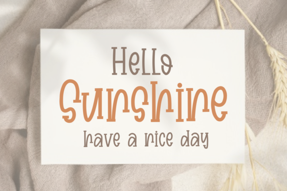 Farm Bluster Font PNG with transparent background - Preview 2
