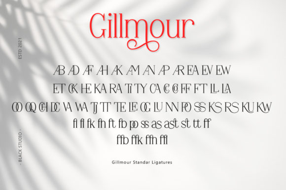 Gillmour Font - Preview 5